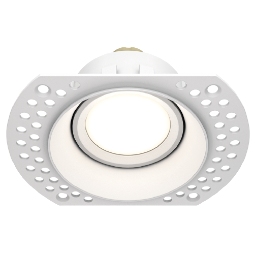 Built-in lamp - fixture, excl. GU10, IP20, white